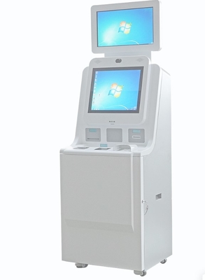 Bệnh viện kiểm tra màn hình cảm ứng điện dung trong kiosk 19 inch với tiền xu được vận hành