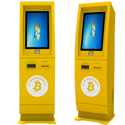 Máy rút tiền Bitcoin tự phục vụ, Máy ATM tiền điện tử 21,5 inch