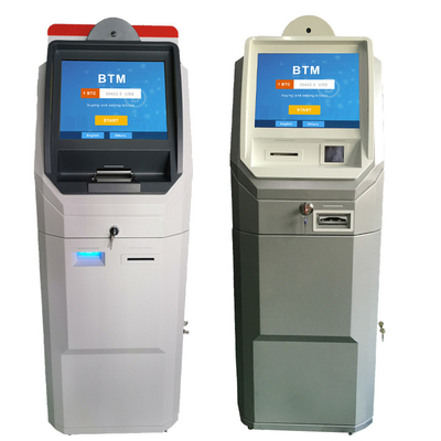 Kiosk ATM Bitcoin với tích hợp phần mềm Máy tiền điện tử tuân thủ KYC