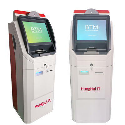 Máy ATM thanh toán Màn hình cảm ứng Máy kiosk 17/19 inch Giao diện RS232