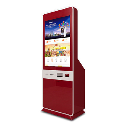 32 inch tự phục vụ thanh toán tiền mặt kiosk thanh toán hóa đơn kiosk thiết bị đầu cuối chấp nhận tiền mặt