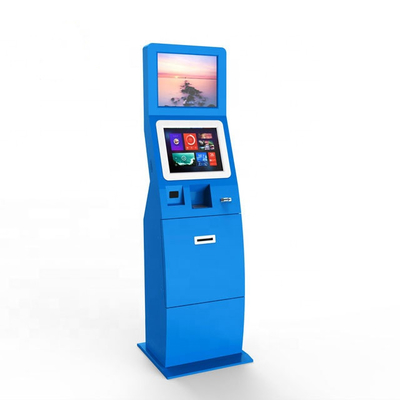 Máy kiosk tự thanh toán kép của trường đại học với dịch vụ đăng ký