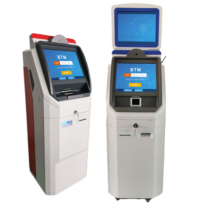 Trao đổi tiền tệ Tự phục vụ Máy Kiosk Thanh toán Tiền mặt Tiền điện tử Bitcoin ATM