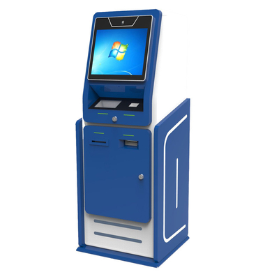 Kiosk ATM Bitcoin 17 inch với máy quét ID hộ chiếu