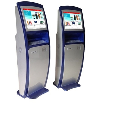 Máy thanh toán kiosk tự phục vụ 19 inch Tiền xu vào và ra thiết bị đầu cuối
