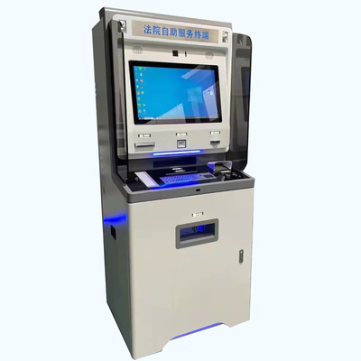 Máy ATM ngân hàng đa năng kiosk 17 inch với máy rút tiền