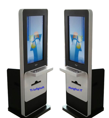 Máy ATM ngân hàng 32 inch tự động Kiosk in tài liệu A4