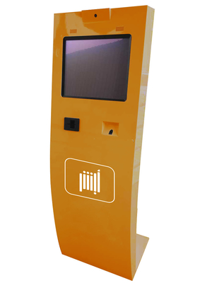 Máy kiosk tự phục vụ đa phương tiện bằng kim loại sơn tĩnh điện cho khuôn viên trường học