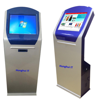 Máy ATM ngân hàng 19,1 inch Kiosk màn hình cảm ứng tương tác với máy in vé