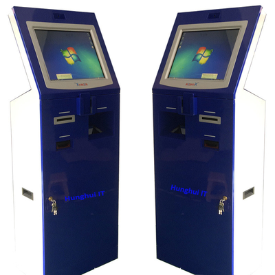 Máy kiosk thanh toán tự động đứng sàn OEM ODM với đầu đọc thẻ