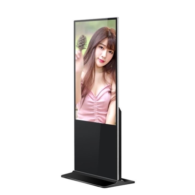 Màn hình hiển thị quảng cáo LCD 32-65 inch Bảng hiệu kỹ thuật số đứng miễn phí 300cd / m2