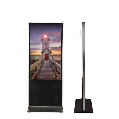 Wifi 4g Màn hình quảng cáo LCD dọc Màn hình cảm ứng 4k Ultra HD Bảng hiệu kỹ thuật số
